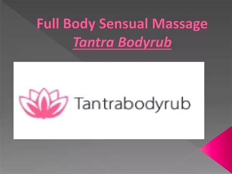 Full Body Sensual Massage Sexual massage Jeonju